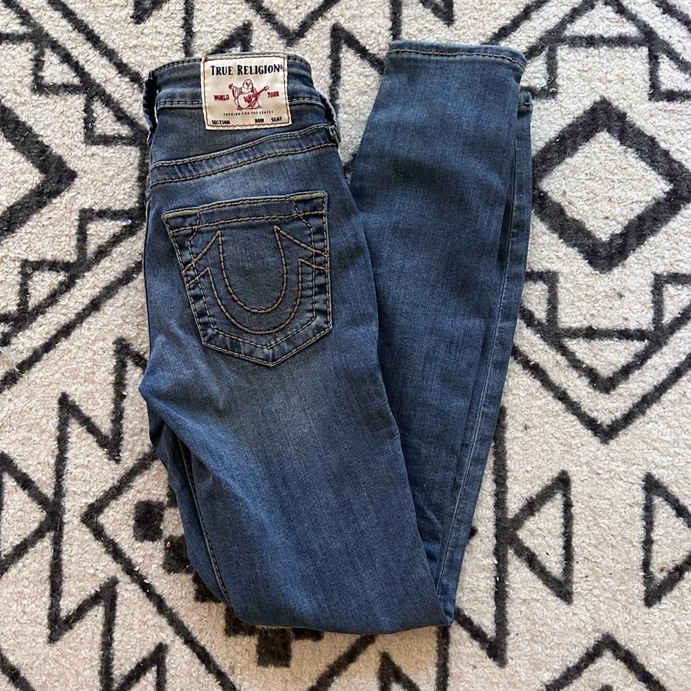 True Religion - Women's Skinny - Jeans Size 23 -  Jennie T - Vintage